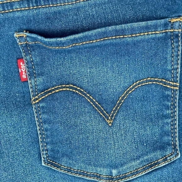 Levi’s Pull On Jegging Jeans Blue Kids Girls Youth Size 16. - Picture 9 of 16